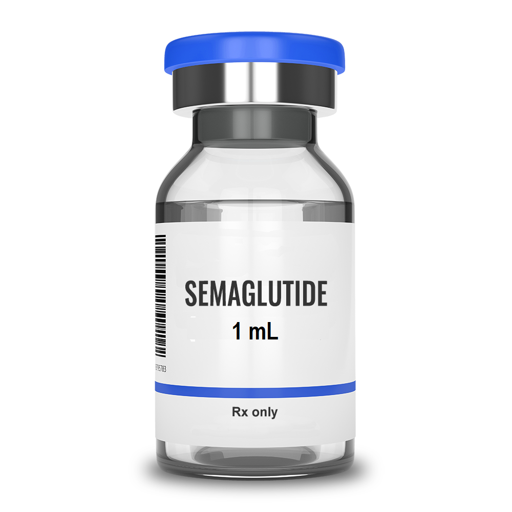 1ml and 2ml semaglutide bottle